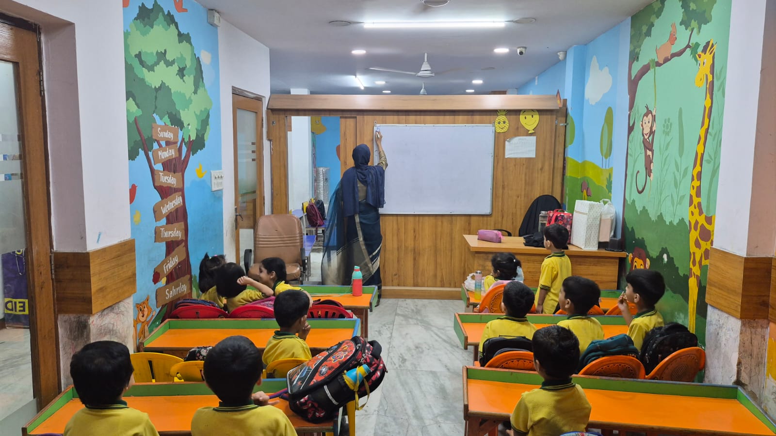 Kindergarten classroom activity