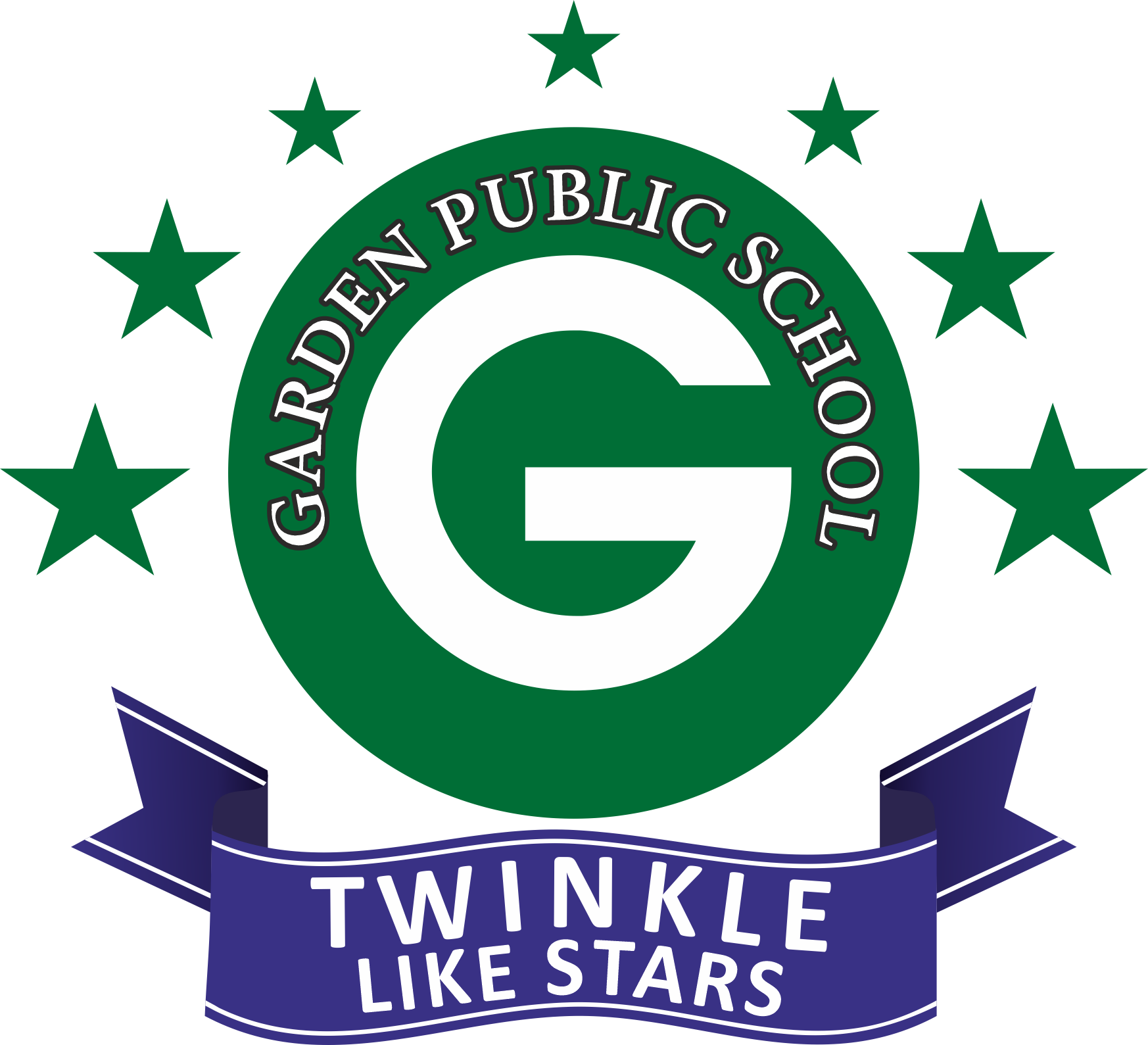 Garden Public School crest