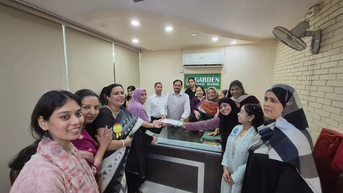 Garden Public School staff celebrating Teachers’ Day