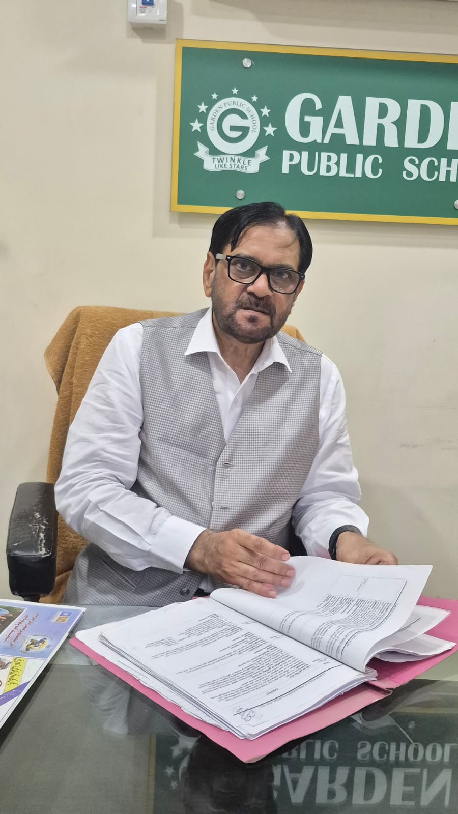 Principal of Garden Public School