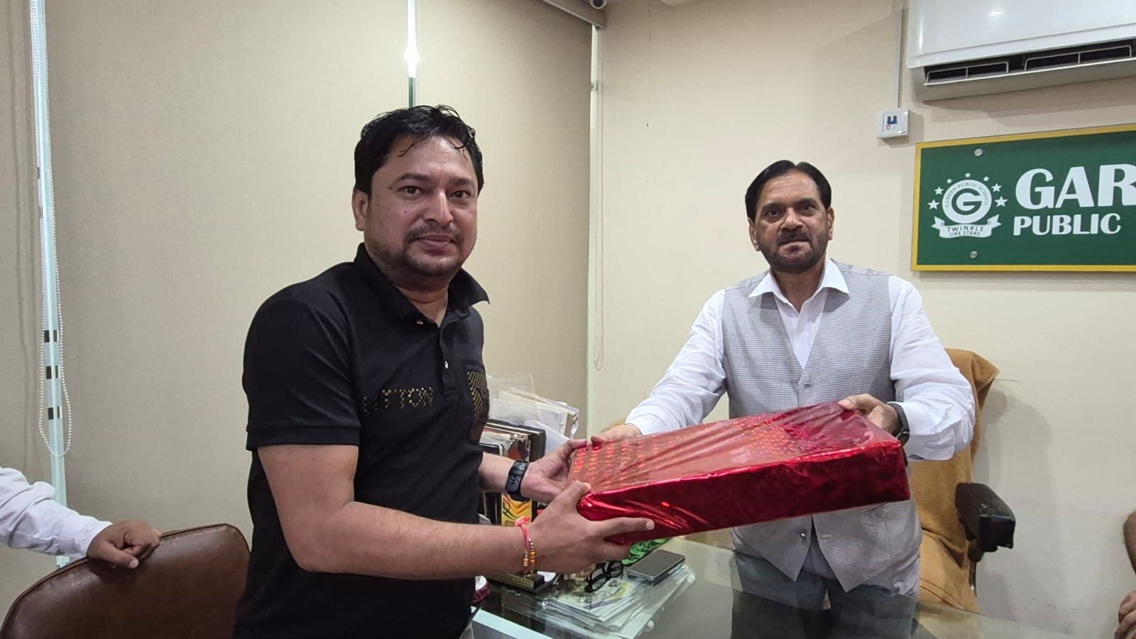 Teachers’ Day gift distribution at Garden Public School