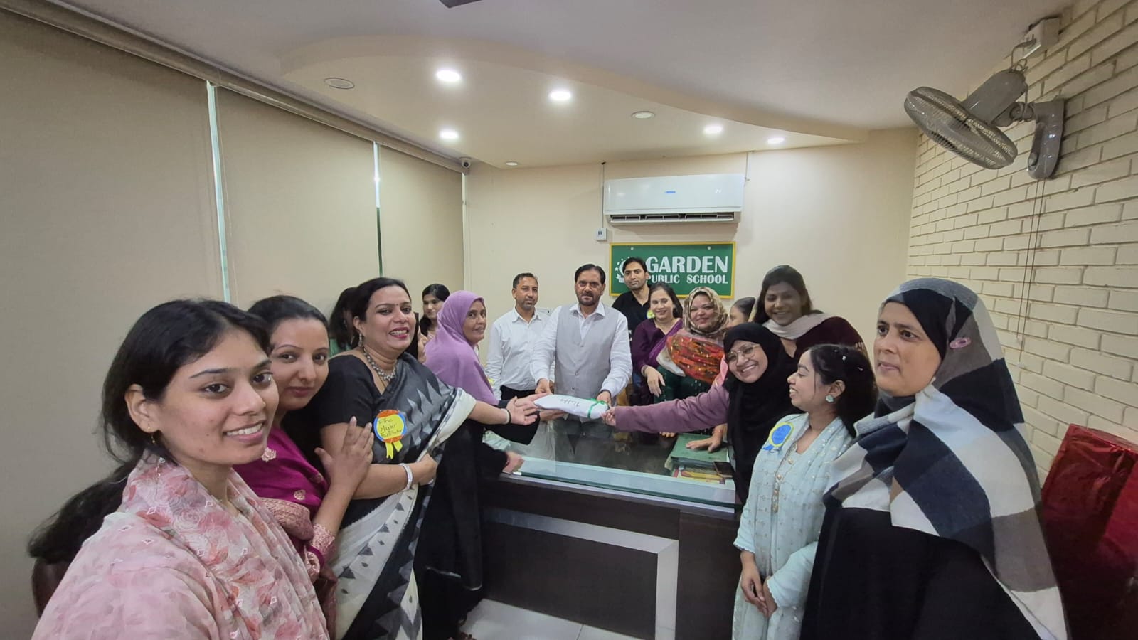 Garden Public School staff celebrating Teachers’ Day